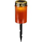 Ws - sgr02 bougie de cimetière solaire led 0. 06 w jaune rouge Ws - sgr02 bougie de cimetière solaire led 0. 06 w jaune rouge