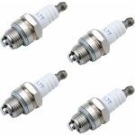 Bougies dallumage universelles - okz� - lot de 4 - pour moteurs 2 temps - compatibles tron�onneuses et ...