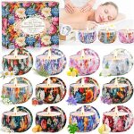 Bougies parfum�e 12 pi�ces coffret bougies parfum�es cadeau bougie decorative cire de soja naturelles ...