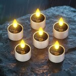 Bougies solaires led dextérieur étanches avec capteur de lumière du crépuscule à laube pour jardin camping ... Bougies solaires led dextérieur étanches avec capteur de lumière du crépuscule à laube pour jardin camping ...