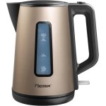 Bouilloire avec base � 360�incluant un arr�t automatique � �bullition&une protection contre la marche ...