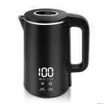 Bouilloire lectrique 1. 8l 1500w beyawl 5 temprature rglables et cran led maintien au chaud acier ...