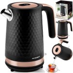 Bouilloire lectrique 17l berdsen bd - 705 noir et cuivre