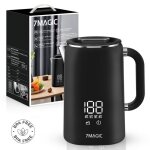 Bouilloire lectrique - 7magic - 17 l - 1500w - 304 acier inoxydable - temprature rglable - cran led ...