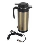 Bouilloire électrique en acier inoxydable 1000 ml 24 v pour voiture thermos de voyage bouteille deau ... Bouilloire électrique en acier inoxydable 1000 ml 24 v pour voiture thermos de voyage bouteille deau ...