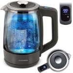 Bouilloire électrique - berdsen - bd - 711 - verre borosilicate - Écran tactile - 17 l Bouilloire électrique - berdsen - bd - 711 - verre borosilicate - Écran tactile - 17 l