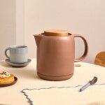 Bouilloire �lectrique en c�ramique - create - 1 l - chauffe en 5 minutes - syst�me darr�t automatique ...
