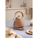 Bouilloire lectrique - create - kettle retro pro - 1 l - temprature rglable - acier inoxydable