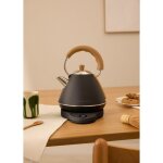 Bouilloire lectrique - create - kettle retro pro - 1 l - temprature rglable - acier inoxydable