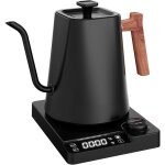 Bouilloires �lectriques - fleuve - bouilloire col de cygne inox 1l 1200w temp�rature r�glable affichage ...