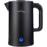 Bouilloires �lectriques - fleuve - bouilloire �lectrique noire 17l 2200w double paroi inox arr�t auto ...