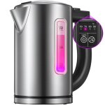 Bouilloire �lectrique - inox - temperature r�glable - maintien au chaud 2hr - 1. 7l - fohere