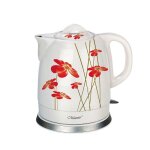 Bouilloire électrique - maestro - mr - 066 - 15 l - 1200 w - céramique rouge et blanc Bouilloire électrique - maestro - mr - 066 - 15 l - 1200 w - céramique rouge et blanc
