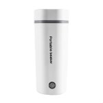 Bouilloire lectrique portable 350ml voyage beaker thire chaudire  eau chaude acier inoxydable arrt ...