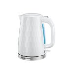 Bouilloire - russell hobbs - honeycomb - 2400 w - 17 l - socle 360� - blanc