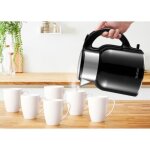 Bouilloire - tefal - ko1908e0 - 19l - 1650w - acier inoxydable - noir Bouilloire - tefal - ko1908e0 - 19l - 1650w - acier inoxydable - noir