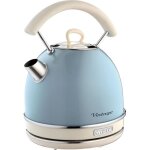 Bouilloire vintage bleu 1, 7 l - ariete - poignée ergonomique et filtre anticalcaire amovible Bouilloire vintage bleu 1, 7 l - ariete - poignée ergonomique et filtre anticalcaire amovible