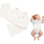 Bouillotte bb anti - colique - ulisem - ceinture rglable - peluche - coussin chauffant