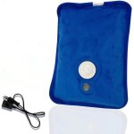 Bouillotte chauffante electrique - bouillotte eau chaude - id�al pour soulager rapidement les douleurs ...