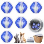 Boules de lavage anti poils chien chat attrape - poils machine � laver r�utilisable enl�ve les poils ...