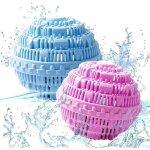 Boule de lavage cologique rutilisable antibactrien et durable boule de lessive boule ecologique pour ...