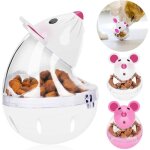 Boule de nourriture pour chat dispensing jouet pour animaux slow feed souris tumbler en forme de balle ...