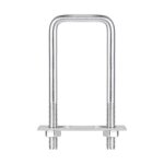 Boulon ecrou sourcing map carr� u - boulons m10 52mm interne largeur 150mm longueur 304 inox acier u ...