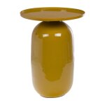 Bout de canap� eddie moutarde en m�tal - amadeus