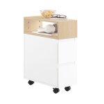 Bout de canapé - sobuy fbt155 - wn table dappoint avec 1 compartiment ouvert et 2 tiroirs l50 x p20 x ... Bout de canapé - sobuy fbt155 - wn table dappoint avec 1 compartiment ouvert et 2 tiroirs l50 x p20 x ...