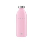 Bouteille isotherme inox 18 / 8 rose 05l - smeg