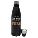 Bouteille isotherme - the concept factory - je suis ton p�re - noir