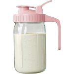 Bouteilles de rangement de lait maternel pichet lait maternel � la fuite avec poign�e bpa en verre en ...