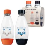 Bouteilles rutilisables - sodastream - lot de 2x0. 5l - lavables lave - vaisselle - sans bpa - jaune ...