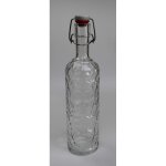 Bouteilles en verre - bormioli rocco - oriente - lot de 6 - 1l - transparent