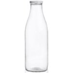 Bouteille en verre - orion - 1l - avec bouchon - haute qualit - universelle