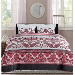 Boutis ultrasonic imprim�e 2 places 220 x 240 cm - baroque