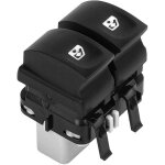 Bouton l�ve - vitre gauche compatible renault traffic espace 4 scenic 2 ref 8200015088