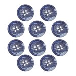 Bouton mercerie x autohaux 10pcs pour chemise pantalon blazer veste costume pull couture tricot rsine ...