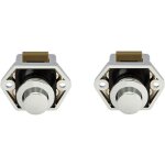 Bouton poussoir camping car - loquet serrure bouton fermeture porte placard pour rv caravane de moteur ...