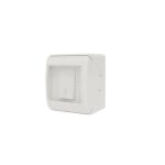 Bouton poussoir scs sentinel 230v - pouvoir de coupure 16a - ip55 - blanc