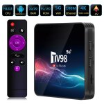 Box tv android tv98 - h616 quad core 2g + 16g android 12 - bo�tier multim�dia h616 wifi double bande ...