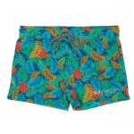 Boxer de bain vert homme sun project 3460