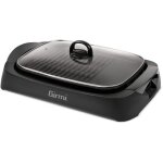 Bq90 gril et barbecue lectrique 2200w couvercle en verre tremp sans fume pierre naturelle thermostat ...