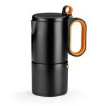 Bra efficient cafetire italienne 10 tasses inox 18 / 10 fond full induction adapte  tous types de ...
