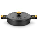 Bra origen casserole basse 32 cm en fonte daluminium antiadh�sive sans pfoa pleine induction tous feux ...