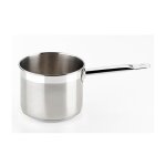 Bra profesional pot  lait 14 cm acier inoxydable 18 / 10 compatible tous feux dont induction