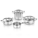 Bra signature batterie de cuisine 7 pièces en inox 18 / 10 antiadhésive résistante à lusure triple fond ... Bra signature batterie de cuisine 7 pièces en inox 18 / 10 antiadhésive résistante à lusure triple fond ...