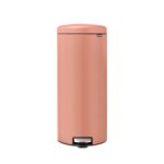 Brabantia newicon poubelle � p�dale 30 litres fermeture douce seau en plastique - warm copper
