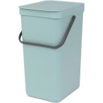 Brabantia poubelle waste bin sort & go 16 l menthe Brabantia poubelle waste bin sort & go 16 l menthe