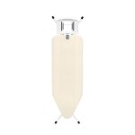Brabantia table � repasser c 124x45 cm repose - fer vapeur solide ssir - ecru